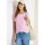Cecil Dames Shirt in effen kleur in Roze