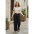 Hoge Taille Wijde Cargo Broek