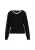 usha BLACK LABEL Trui  zwart / wit