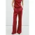 Mango flared broek – rood