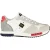 Blauer Witte Polyurethaan Heren Sneaker