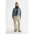 Scotch & Soda Customised Denim Jacket In Mixed Fabric – Outdoor Blue Outdo