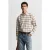 GANT Reg Oxford Check Shirt Mahogany Brown