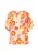 IZIA Blouse ‘Fashion Look’  geel / donkeroranje / lichtroze / wit