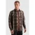 PME Legend regular fit geruit overhemd – bruin