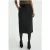 We Fashion Skirt Medium Length Black