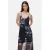 Desigual midi jurk met print – zwart