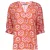 Geisha 63245-20 718 blouse ecru/orange/cassis