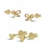 KARMA Jewelry gold plated oorbellen Elva – set van 2
