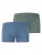 Hanro Boxershorts ‘ Cotton Essentials ‘  blauw / kaki / petrol
