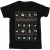 Li-cense Disney dames nightmare before christmas feestelijke pictogrammen katoenen vriendje t-shirt