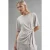 Losse Fit Crew Neck Modal Blouse met Strikdetail