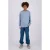 Raizzed oversized longsleeve met backprint – lichtblauw
