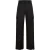 Off White Unisex cargobroek met wijde pijpen voor volwassenen (Zwart)