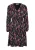 comma casual identity Jurk  lichtblauw / rood / zwart / wit