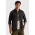 PME Legend corduroy regular fit overhemd – antraciet