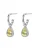 Hey Happiness Oorbellen ‘August Birthstone’  zilver