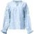 Smashed Lemon Dames3d bloemenprint top met v hals |