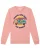 Watapparel Sweatshirt ‘Travel and surf’  gemengde kleuren / rosa