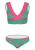 BECO the world of aquasports Bikini ‘Inka Graphic’  groen / pink