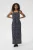 Jurk Loose fit Midnight Marine Lace Print