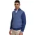 River Woods Custom Fit Cotton Mock Neck Sweater Dk Hamptons Blue