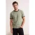TRENDYOL MAN Heren Groen Effen Kort Regular fit T-shirts