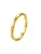 Hey Happiness Ring ‘Stacked Bead’  goud