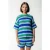 Colourful Rebel Hope Crochet Stripe Top Ss Multicolor
