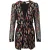Saint Laurent Paon Jacquard Cocktailjurk – ’20s