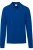 HAKRO Poloshirt lange mouw koningsblauw, Effen