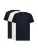 LEBASQ Shirt ‘Davis V Neck Long Fit’  gemengde kleuren