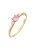ELLI Ring  goud / pink