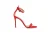 Gianvito Rossi Portofino 100 Kristalversierde Rode Satijnen Sandalen