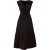 TRENDYOLMİLLA Dames Bruin Effen Midi Mouwloos Skater Jurken