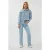 EsQualo Jacket Denim Short Oversized Blue