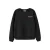 NAME IT KIDS sweater met backprint – zwart