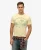 Superdry Mannen Lo-fi Outdoor Mono Relaxed T-shirt Geel
