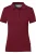 HAKRO Dames Poloshirt wijnrood, Effen
