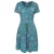 Mountain Warehouse Dames Orchid Floral UV Jurk (Gemengd)