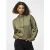 PIECES hoodie PCCHILLI olijfgroen