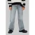 Calvin Klein high waist wide leg jeans grey denim