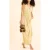 ICode Floral Print Long Dress Yellow
