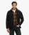 Superdry Mannen Polar Fleece met Volledige Rits Zwart