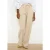 LOLALIZA wide leg high waist cargobroek beige