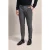 Bugatti Herren Geplooide broek met moderne flanelzachte touch