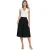 Plissé midi-rok voor dames Nife Rayon