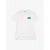 Calvin Klein Heren t-shirt collegiate badge bright wit