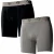 Q1905 Boxer 2-pack black / grey