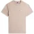 Tommy Jeans Heren Tonaal Badge T-shirt (Kalksteen)
